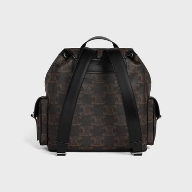 triomphe canvas backpack.